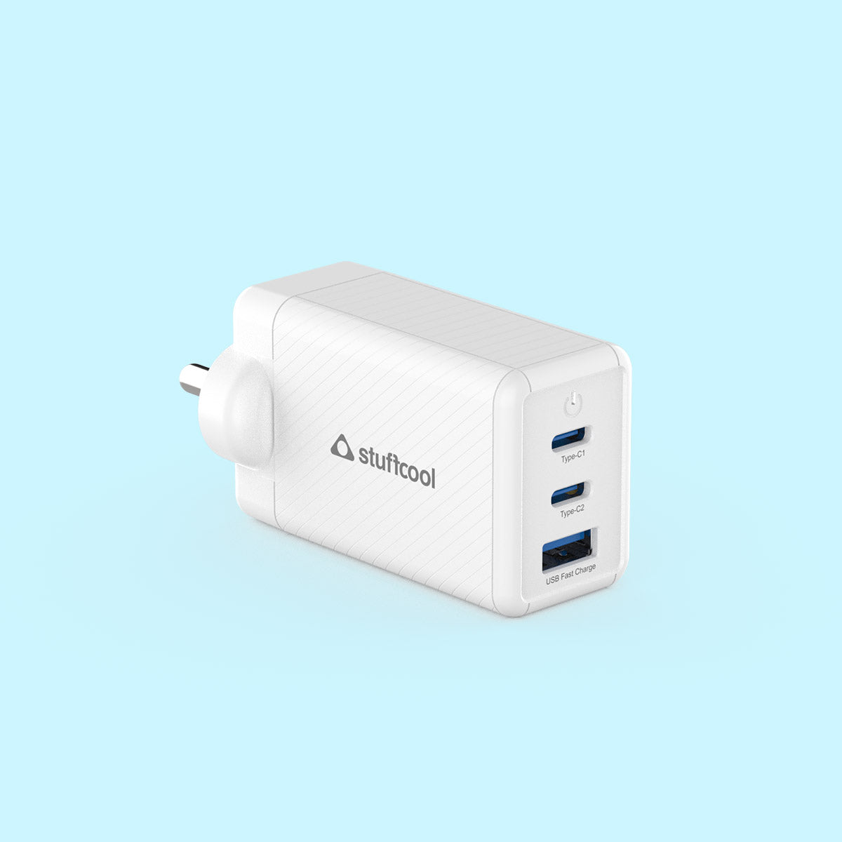 Nova 65W PD Multi Port 2 Type C & 1 USB A GaN Charger