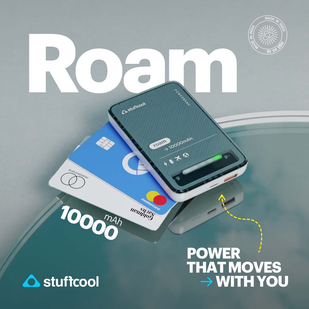 Roam 10000mAh Mini Powerbank with 20W Type C Output