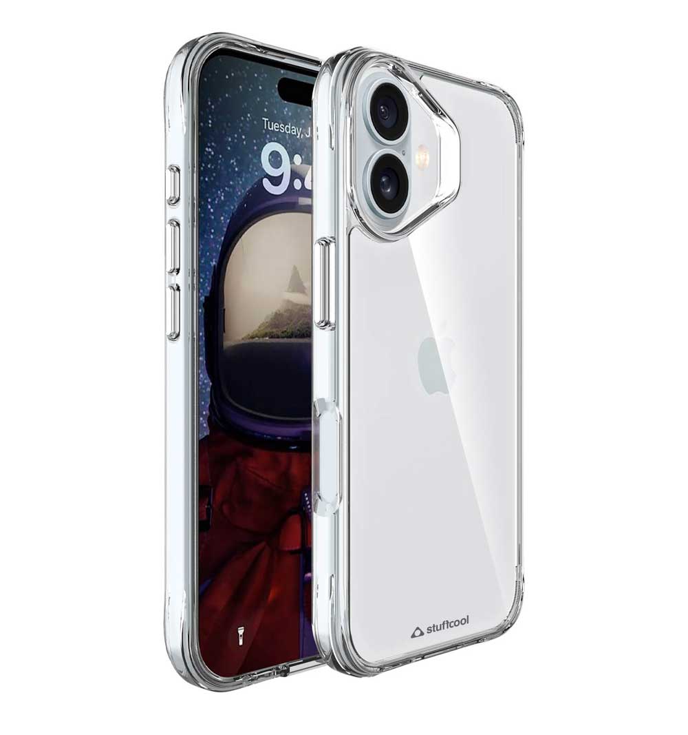 Aktion soft frame with clear case for iPhone 16 series