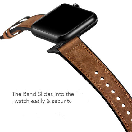 Leather band for apple watch 44mm hotsell