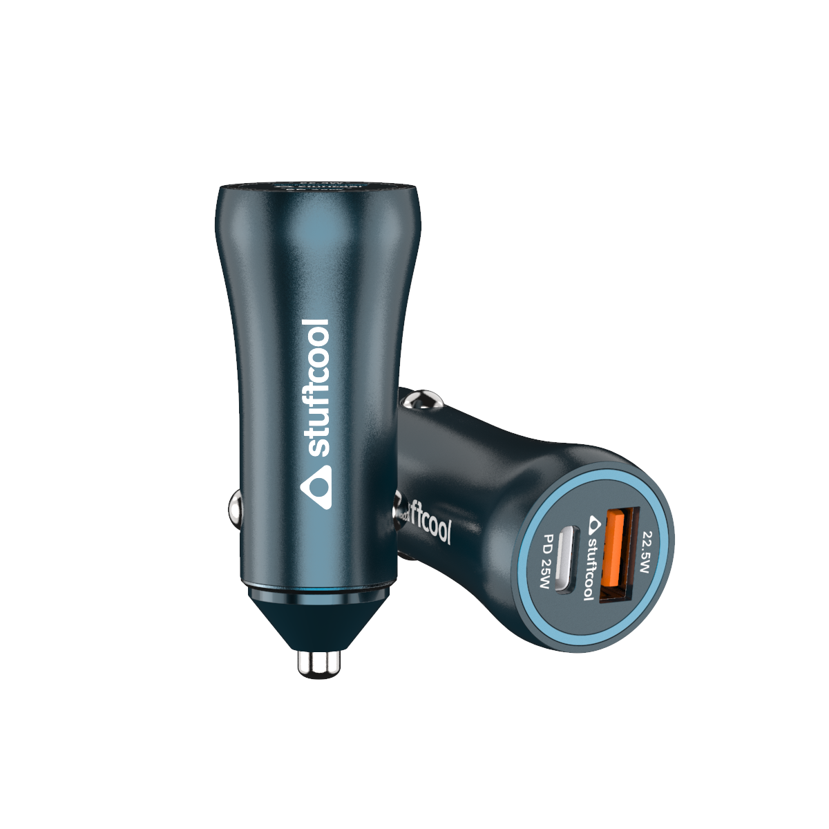 Ultimus 47W Dual Port Type C PD Car Charger