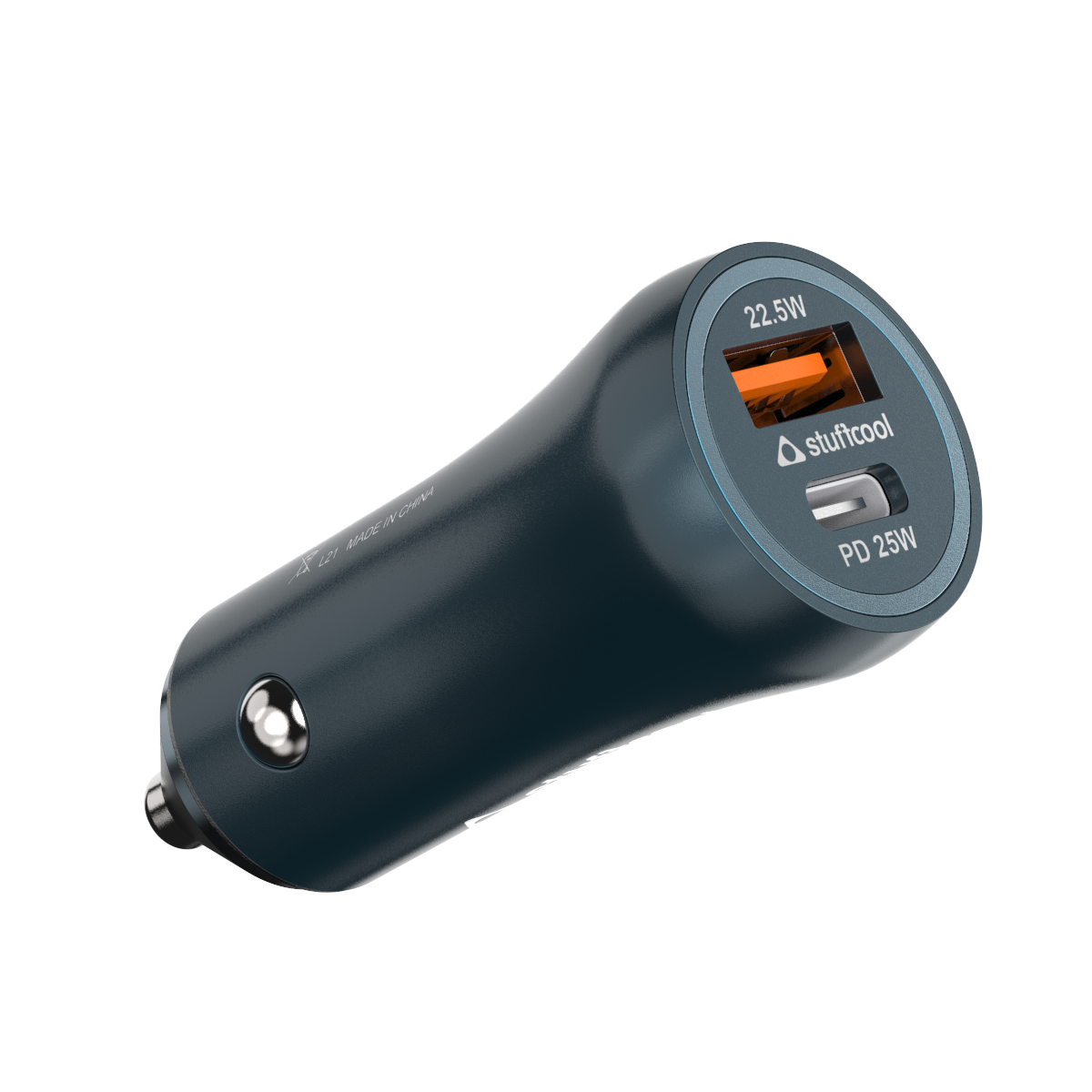 Ultimus 47W Dual Port Type C PD Car Charger