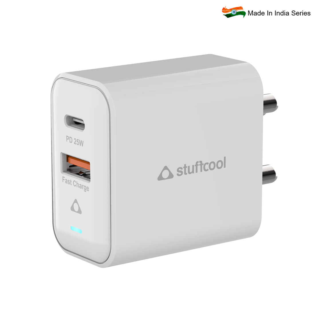 Flow PPS 25W Dual Port Wall Charger