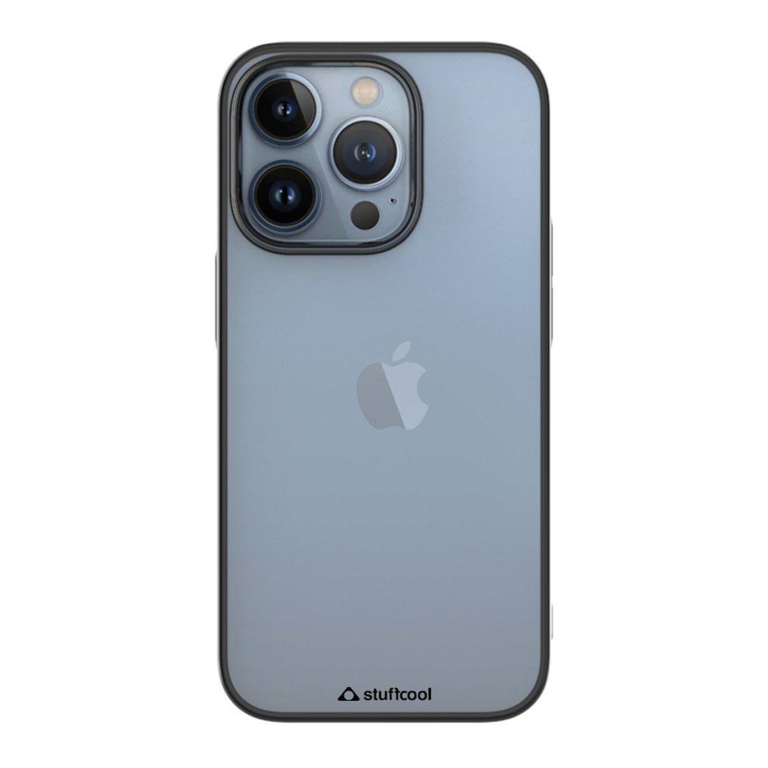 Chrome Hard & Transparent Back Cover for iPhone 14 Pro